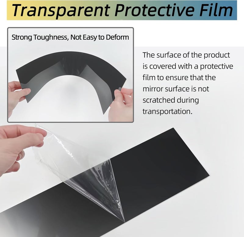 SKYLOTEC Black Glossy Pillar Post Door Window Trim for Subaru Forester 2019 2020 2021 2022 2023-6PC Window Molding Kit - Image 4
